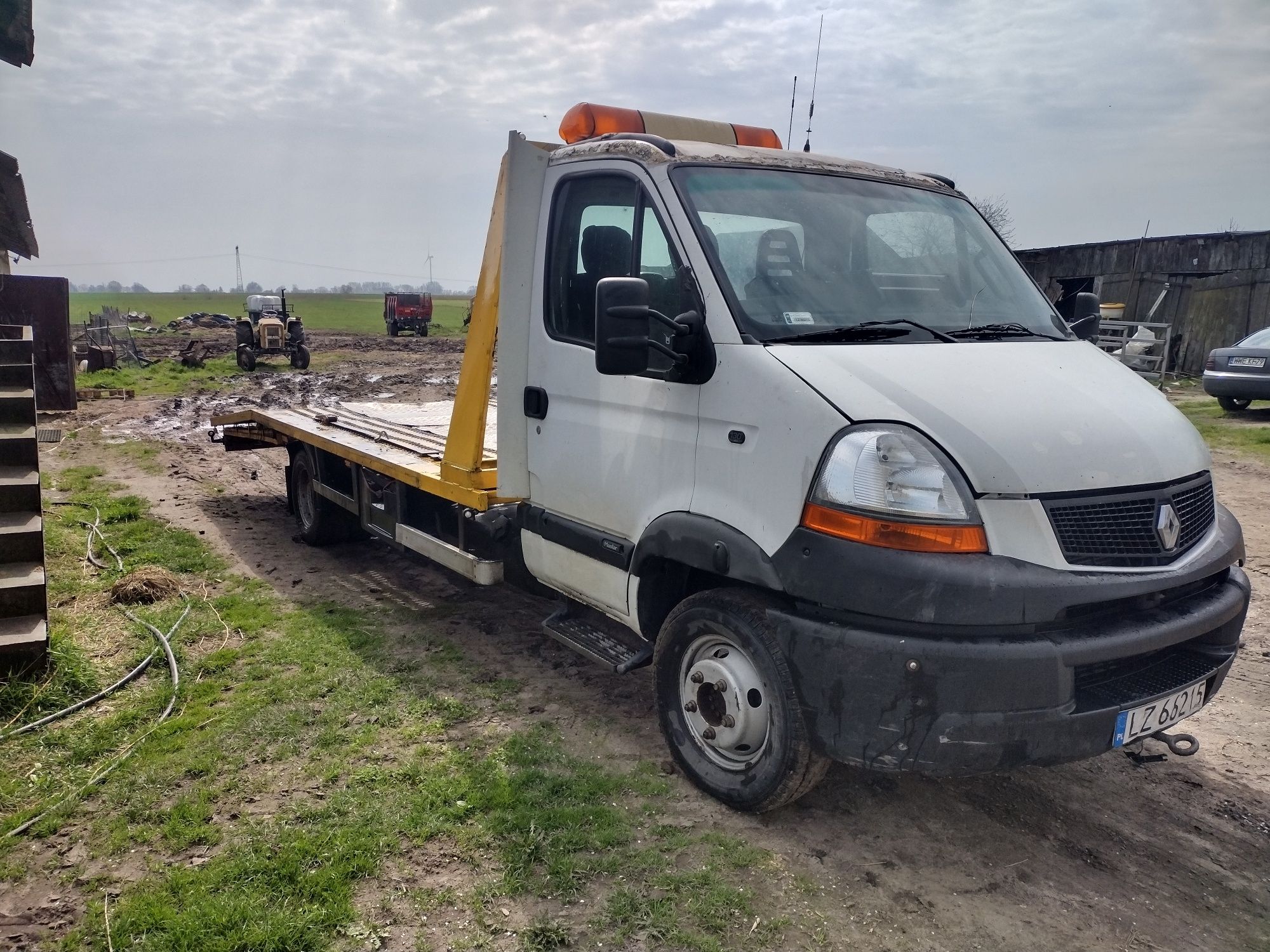 master iveco mascott autolaweta pomoc drogowa 2008r 3.5t zamiana