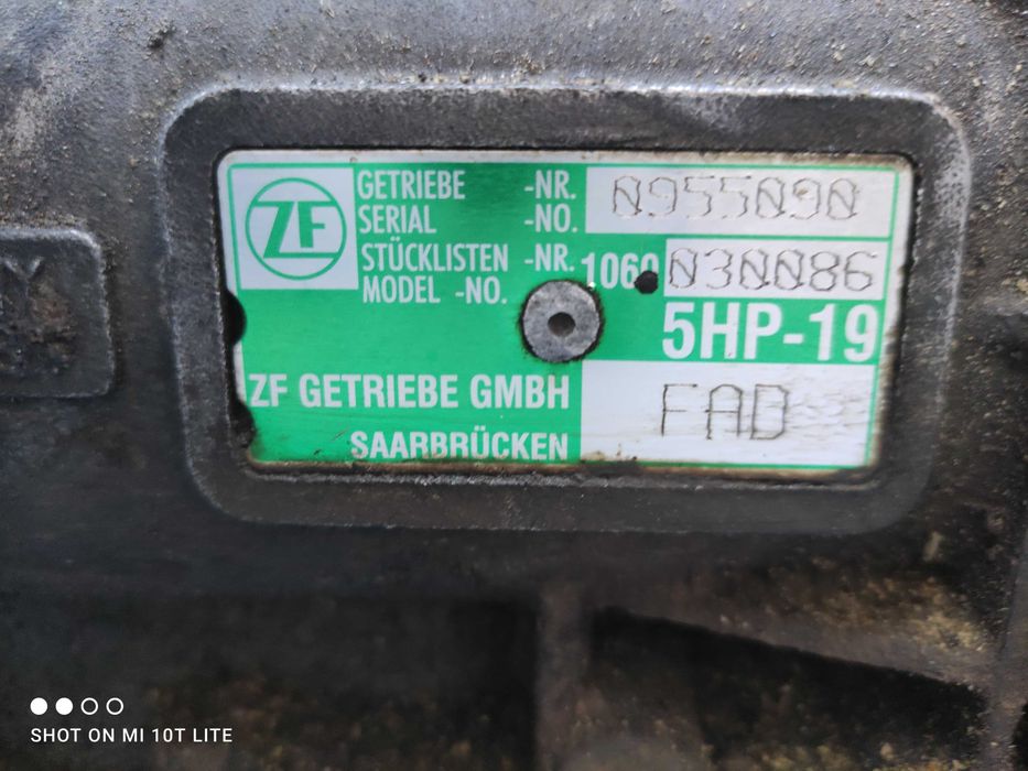 Skrzynia automat 2.5 tdi QUATTRO 2.8 5HP-19 Passat B5 audi A4 B5 A6 C5