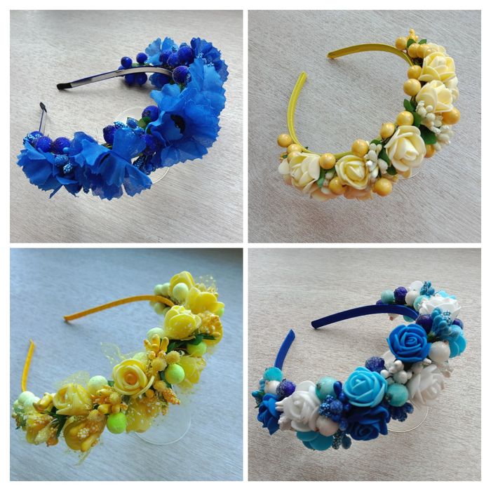 Любой 100 грн Обруч ободок веночек