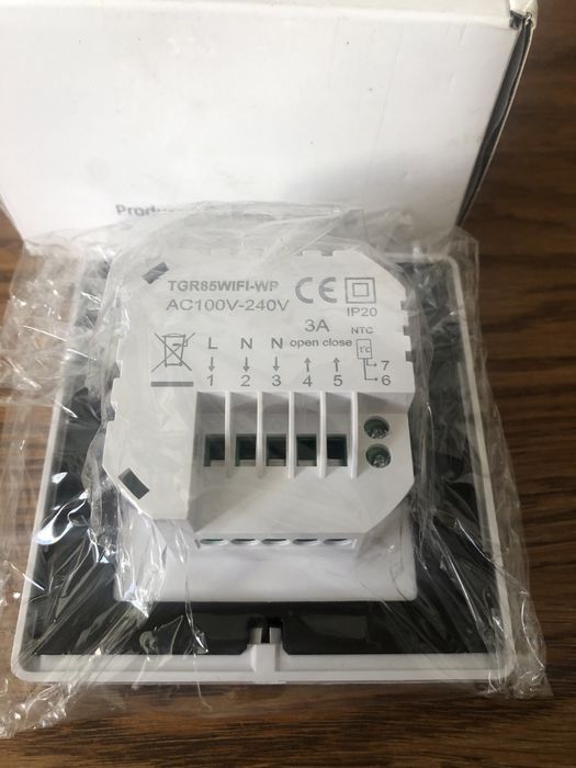 BEOK TGR85-WIFI-WPB Termostat Regulujący Temperaturę Kotła Pieca NOWY