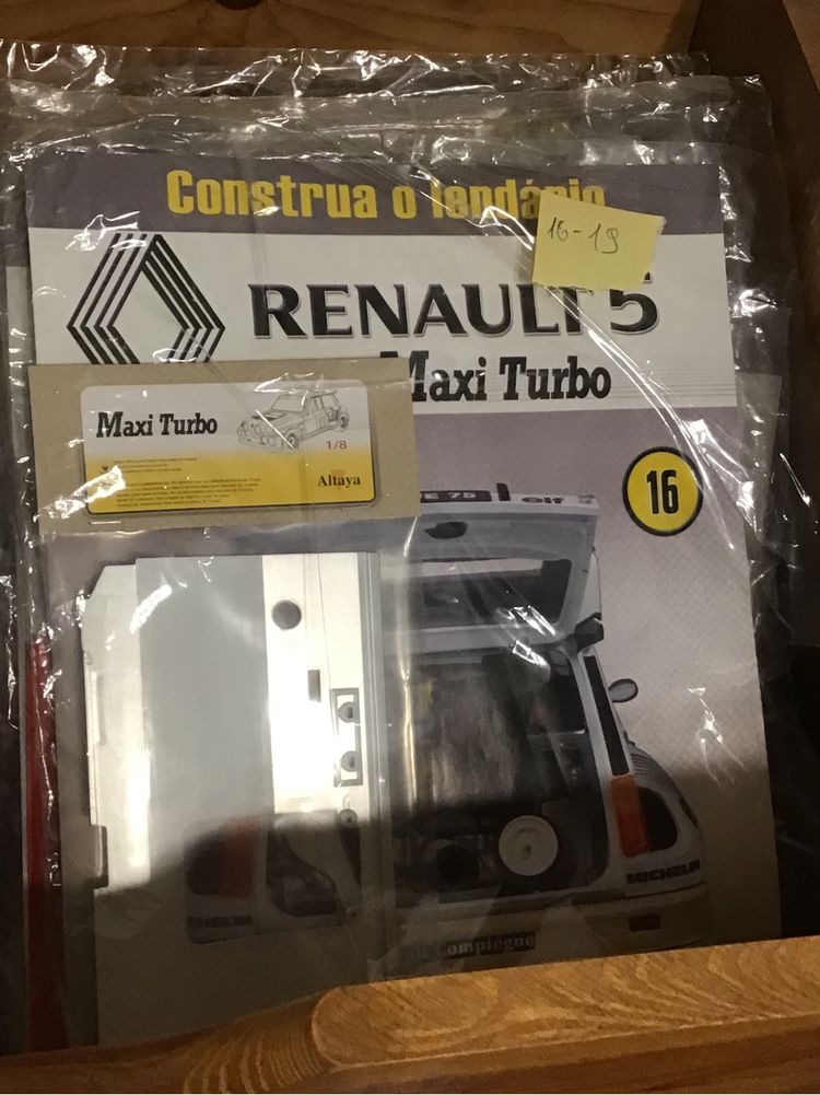 Renault 5 Maxi Turbo escala 1:8 Fascículos 1-97