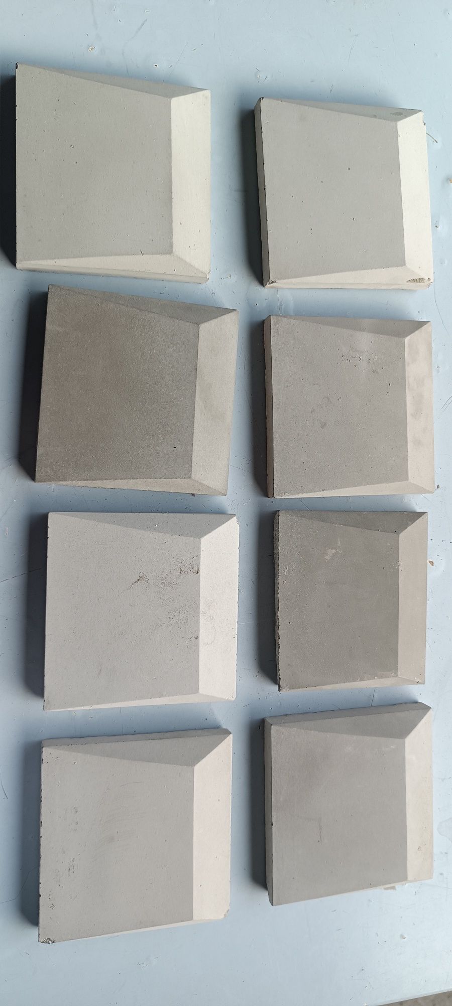 Płytki Dekoracyjne Milke 7,5x30 Plank Panel Przestrzenny Komplet Szary