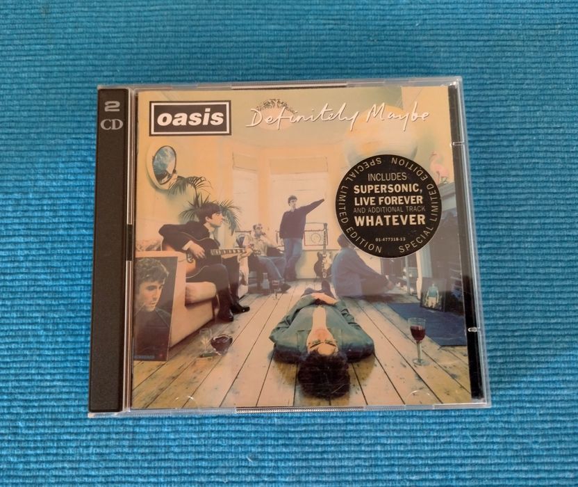 Oasis "Definitely Maybe" CD duplo edição especial