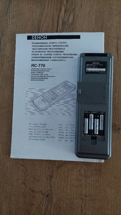 Denon rc-770 pilot oryginał