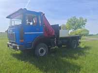 DAF 4x4, HDS EFFER 18000/2s, 8,5T  DAF 4x4 z 1986 r. zabudowany HDS-em EFFER 1800/2s udźwig 8,5 T