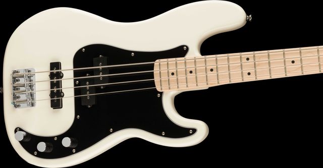 Gitara basowa Squier by Fender PJ Bass Affinity White