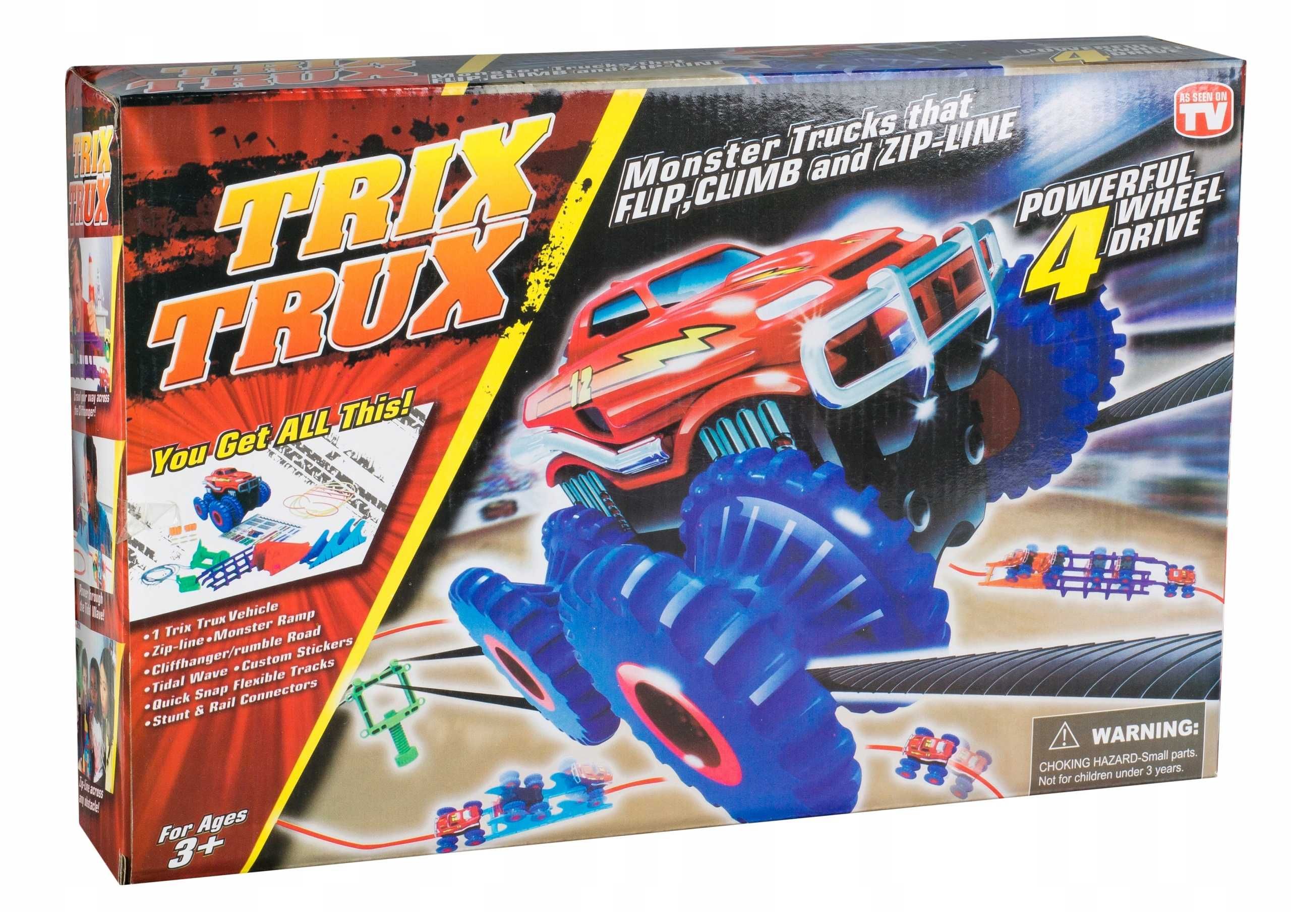 Tor samochodowy z Monster Truck Trix Trux Q6