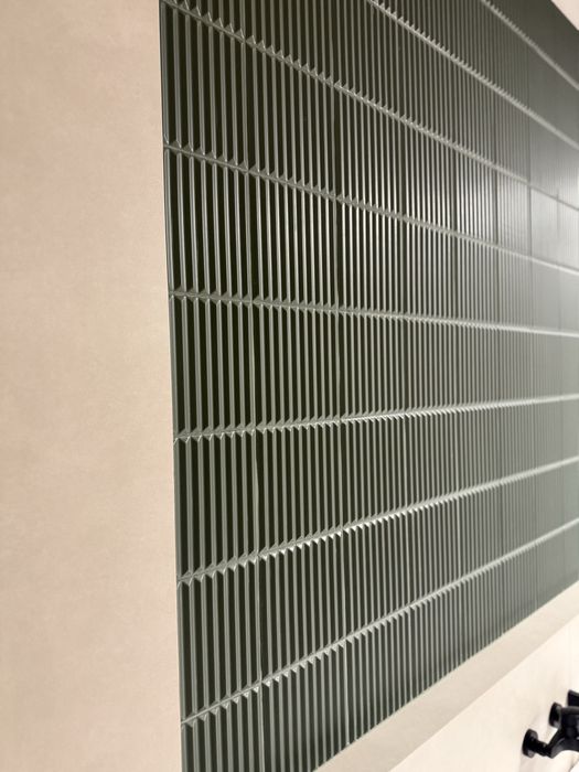 Plytki Neve Creative Dark Green Ściana STR 19,8x19,8 Ceramika Paradyz