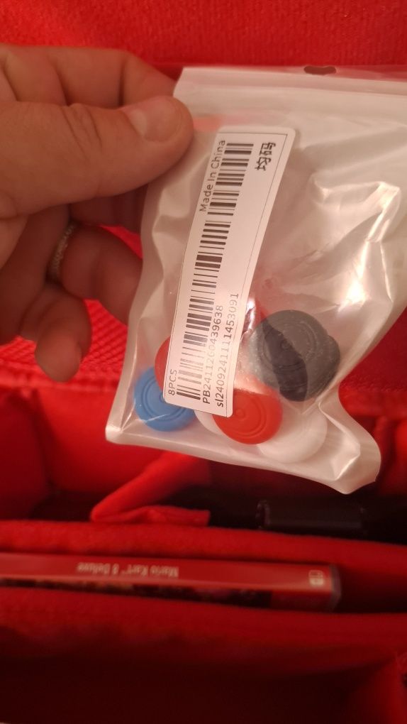 Nintendo switch com acessórios