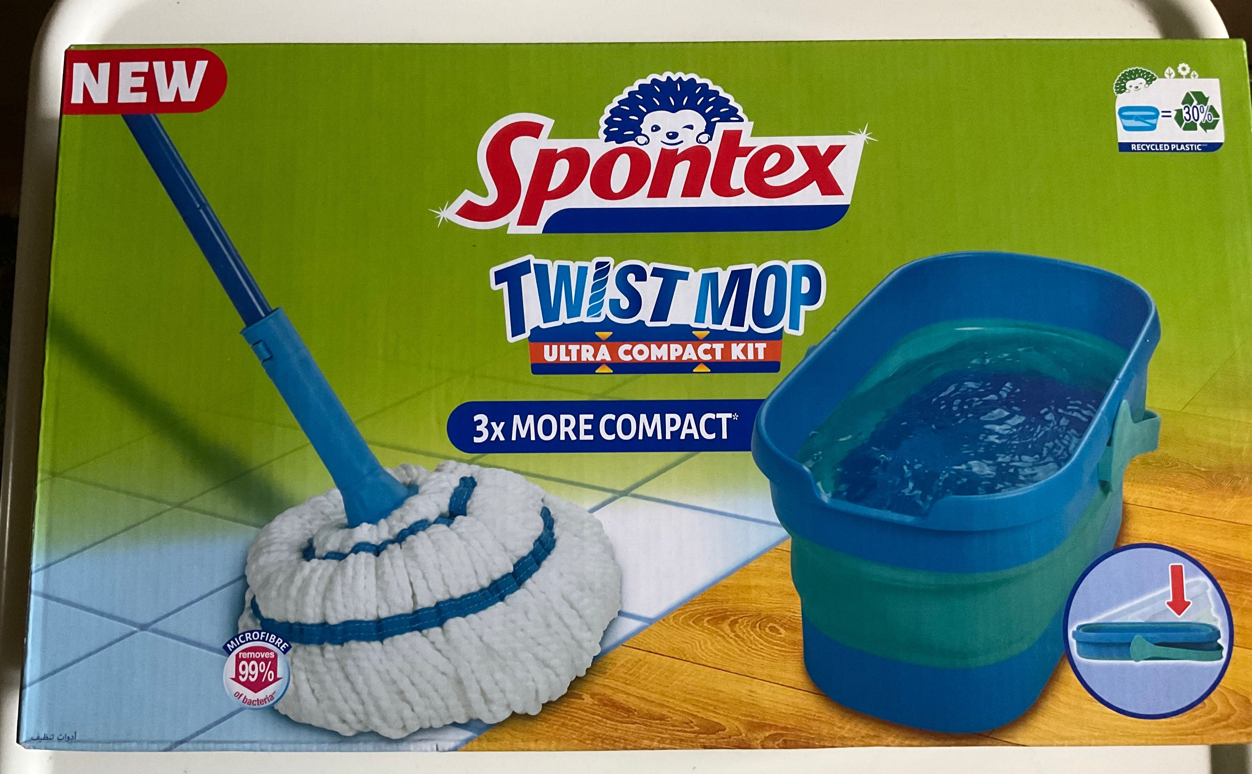 Spontex Komplet  TWIST MOP składane wiadro+mop NOWY