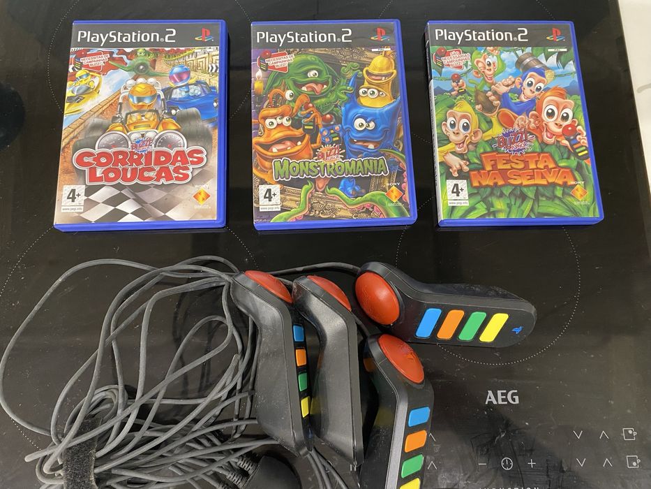 Jogos PS2 Buzz fantasticos para toda a familia