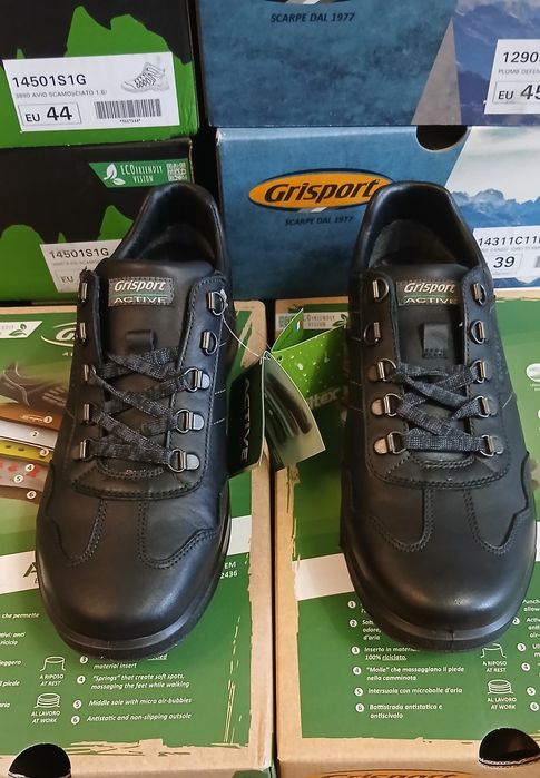 Напівчеревики Grisport 43629T13G натуральна шкіра підошва Active