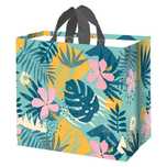 torba na zakupy 36l 45x20x40 monstera różowa 1szt