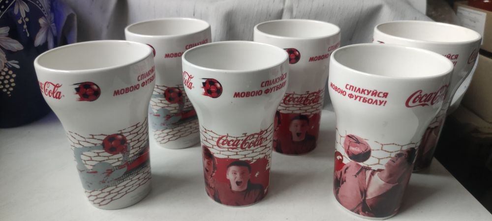 Бокалы Coca- Cola