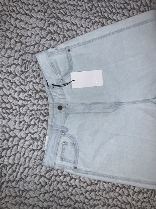 Джинси блакитні жіночі широкі Zara High Rise Loose