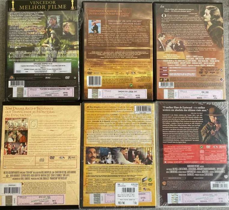 Premiados com o Óscar "MELHOR FILME" em DVD