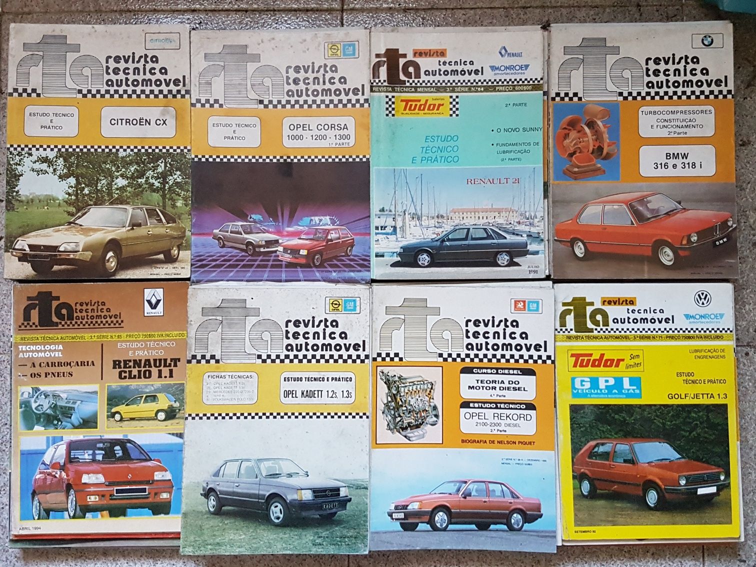 Revistas Tecnicas Automóvel