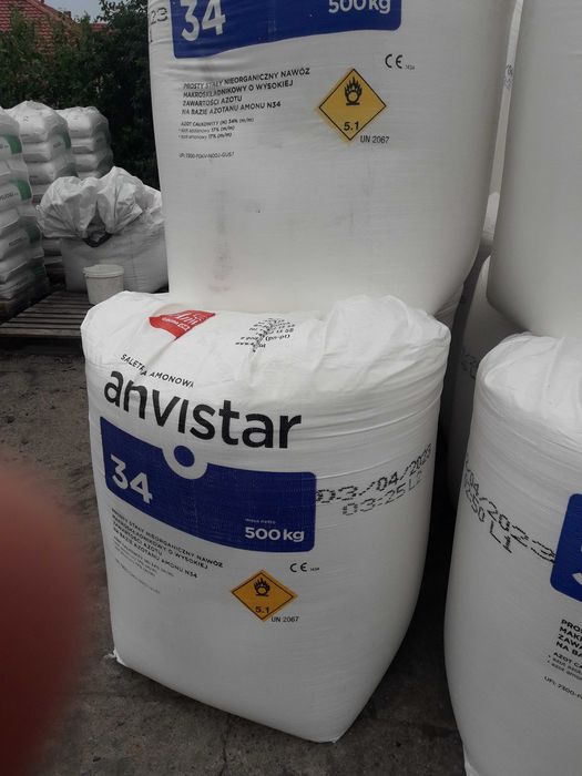 Saletra amonowa Zaksan 32 , Anvistar 34, Megan 33,5 cena brutto!