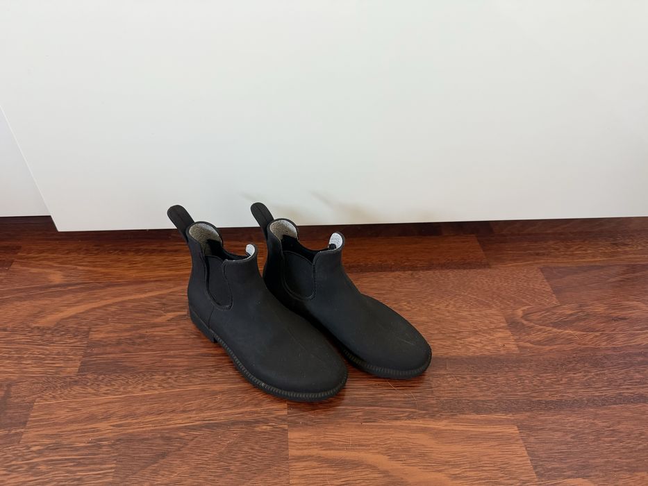 Buty dziecięce sztyblety do jazdy konno botki kalosze czarne 29