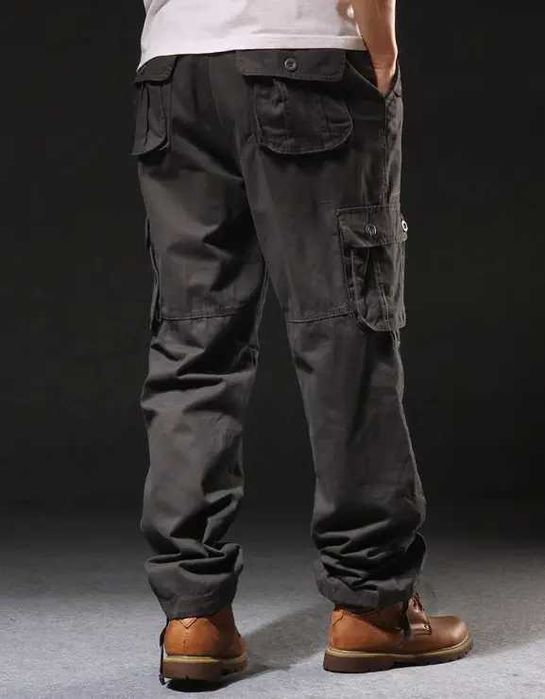 Тактичні штани карго Alpha Tactical Сірий розміри M-3XL