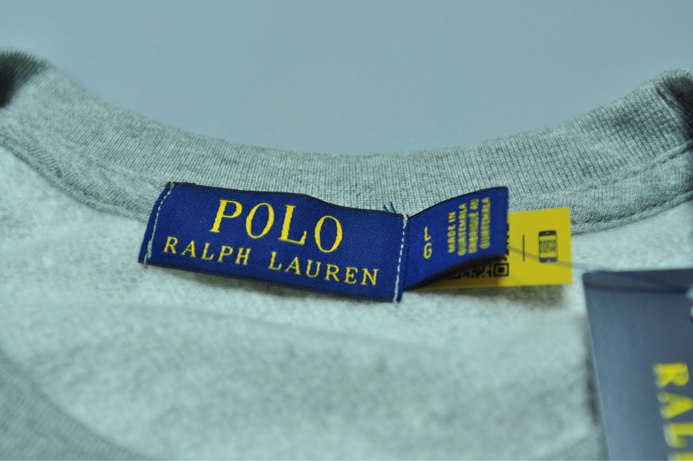 Polo Bear Ralph Lauren оригинал новый мужской свитшот мишка (NEW)