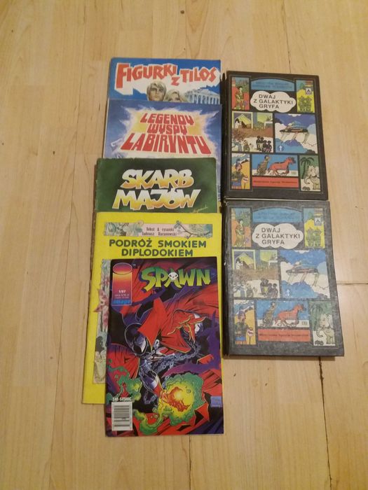 Komiksy i książki z okresu PRL Dwaj z galaktyki gryfa, Figurki z Tilos