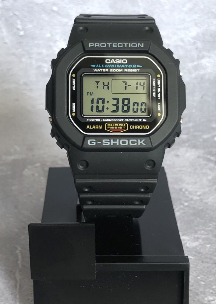 Casio DW-5600E-1V G-Shock Часы касио годинник тактичний протиударний