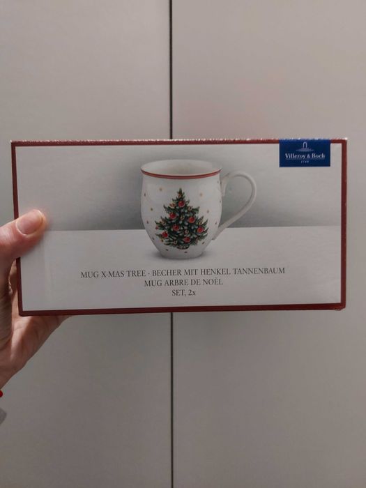 Świąteczny zestaw kubków Villeroy&Boch 2 sztuki