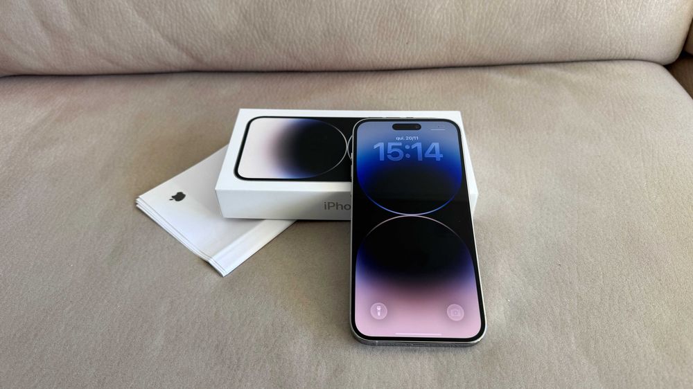 Vendo troco iPhone 14 Pro Max 128Gb Silver C/Fatura e Garantia