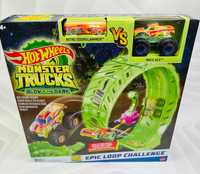 Трек петля Монстер трак світиться у темряві Hot Wheels Monster Trucks