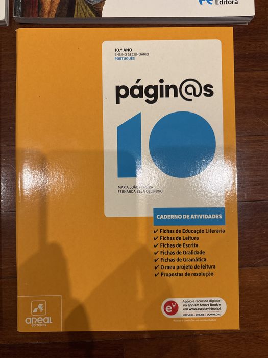 Livro Caderno de atividades 10 ano