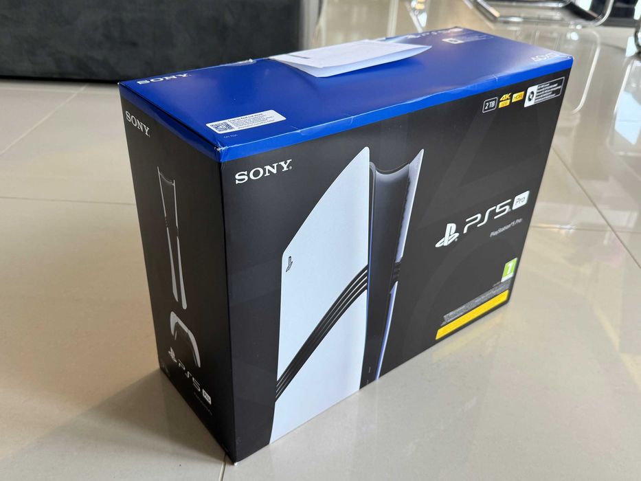 SONY PLAYSTATION 5 PRO 2TB NOWA GW 10/2027 Dowód Zakupu Real Foto !