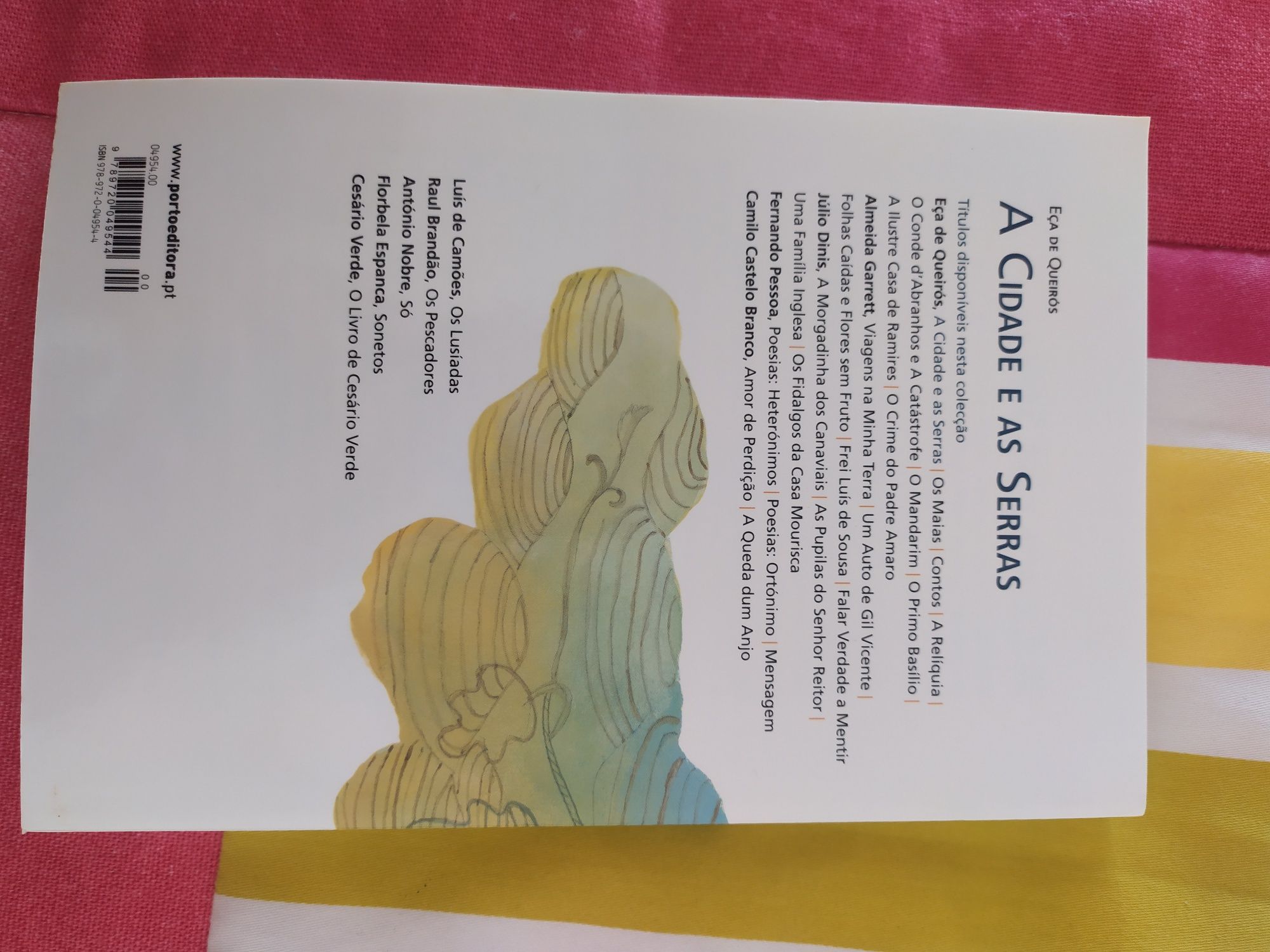 Livro " a cidade e as serras" Eça de Queirós