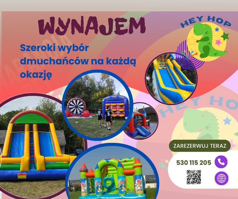 dmuchańce wynajem
