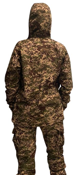 Жіноча військова осіння  тактична куртка Хижак НГУ на флісі