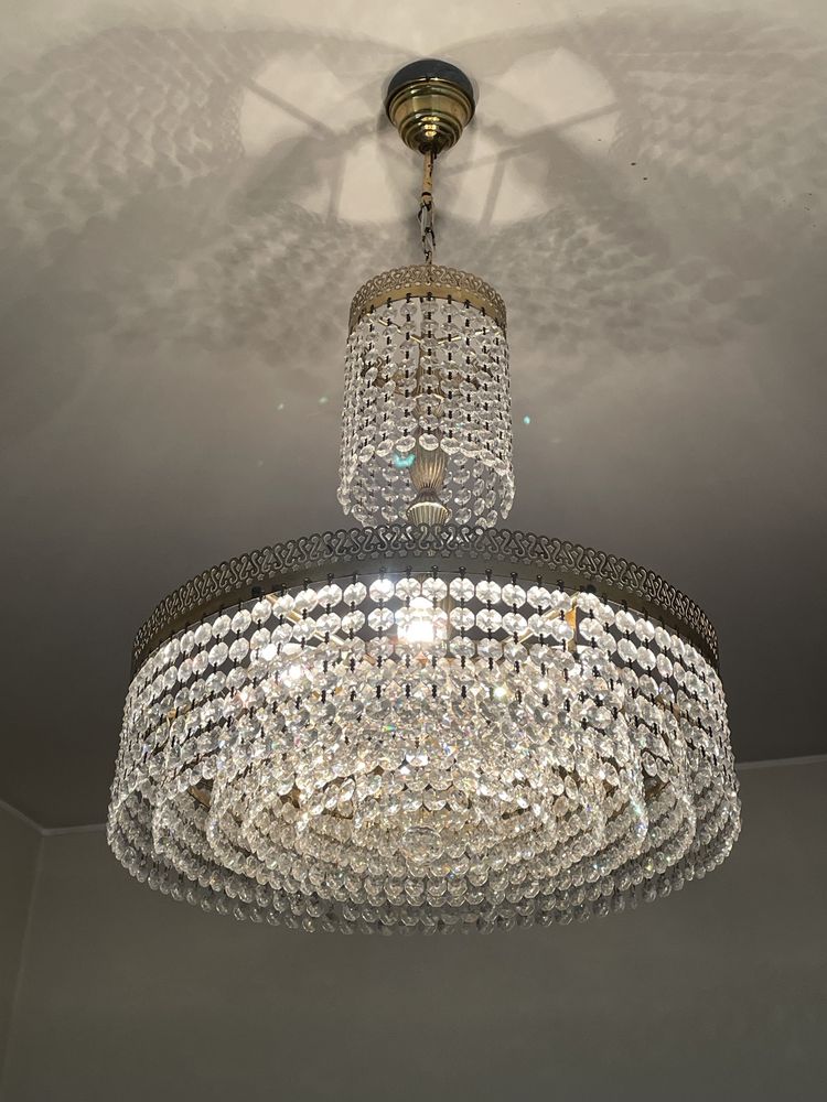 Lustre de cristal austriaco