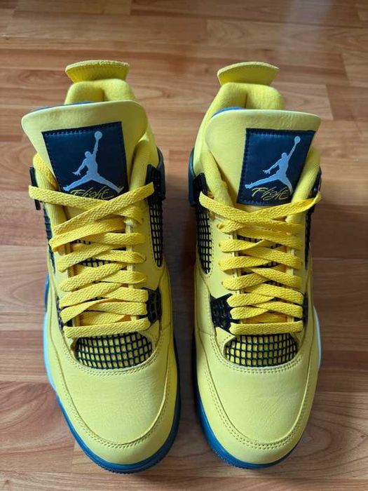 Buty meskie Mokasyny Jordan_4_retro_tour_yellow R.38