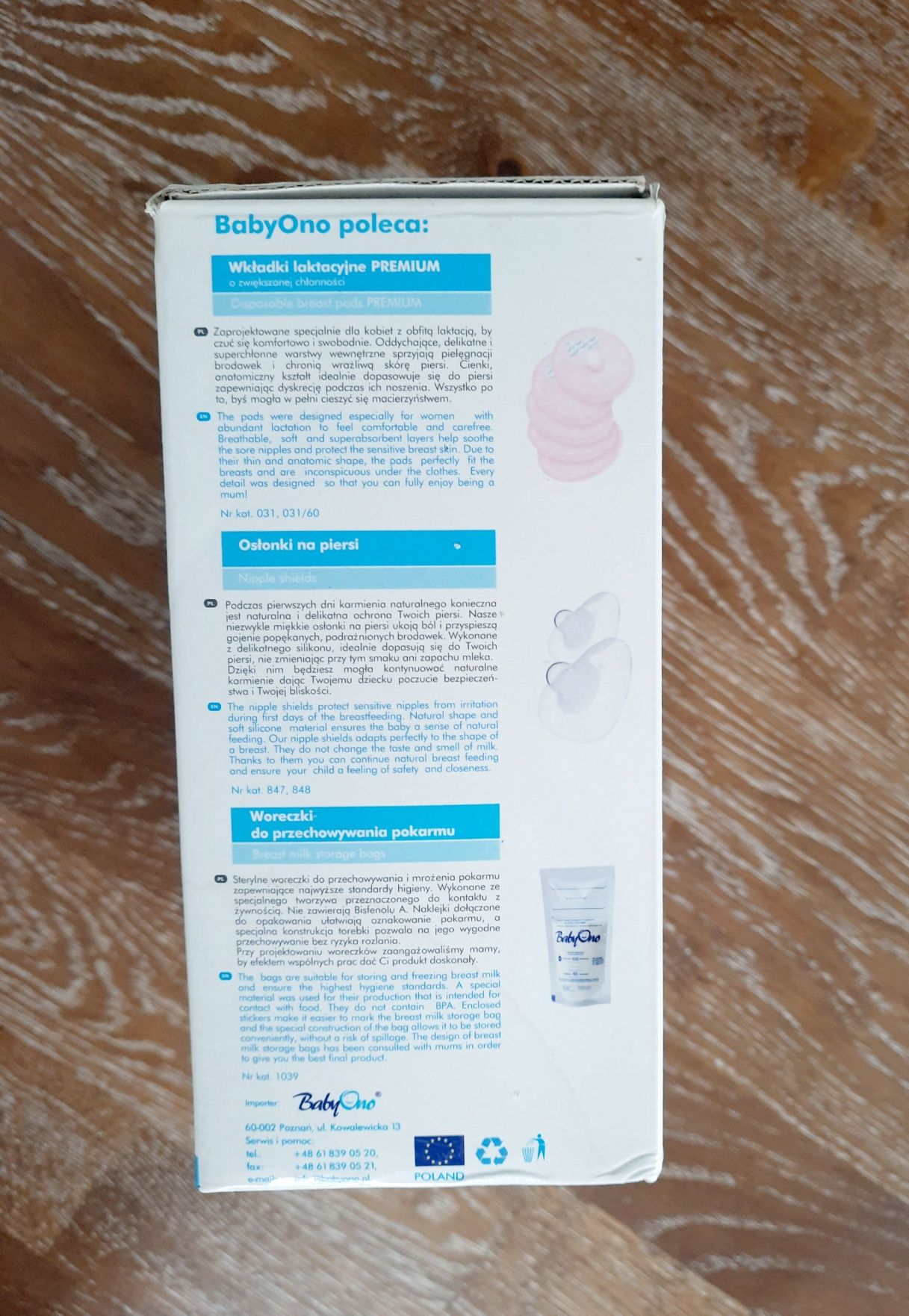 Laktator ręczny BabyOno Naturel NOWY outlet