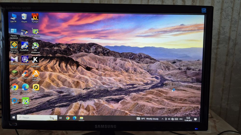 Монітор Samsung S19A300N + Блок живлення