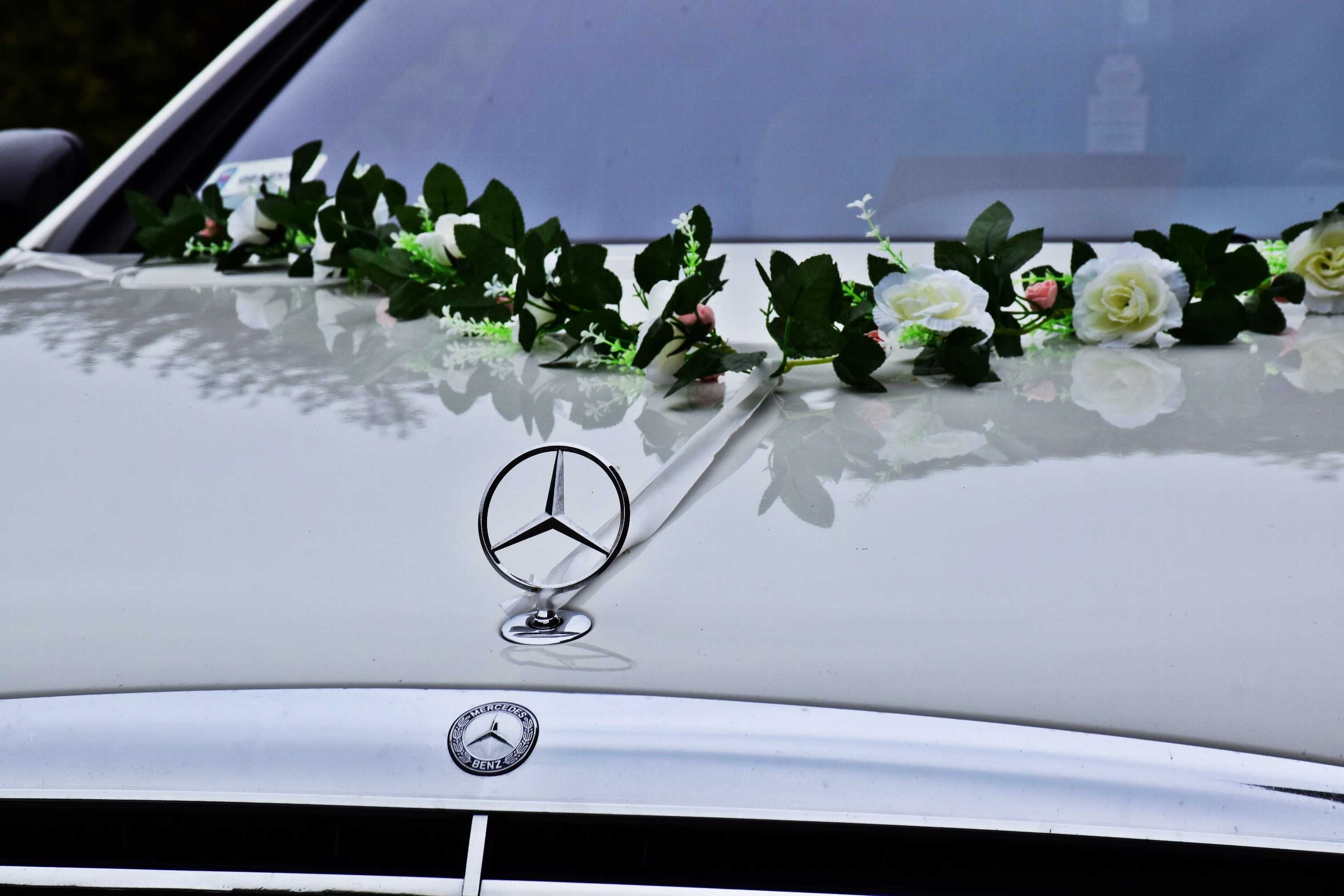 Gwiazda do ślubu, Wynajem auta Mercedes do ślubu, klasa S LANG