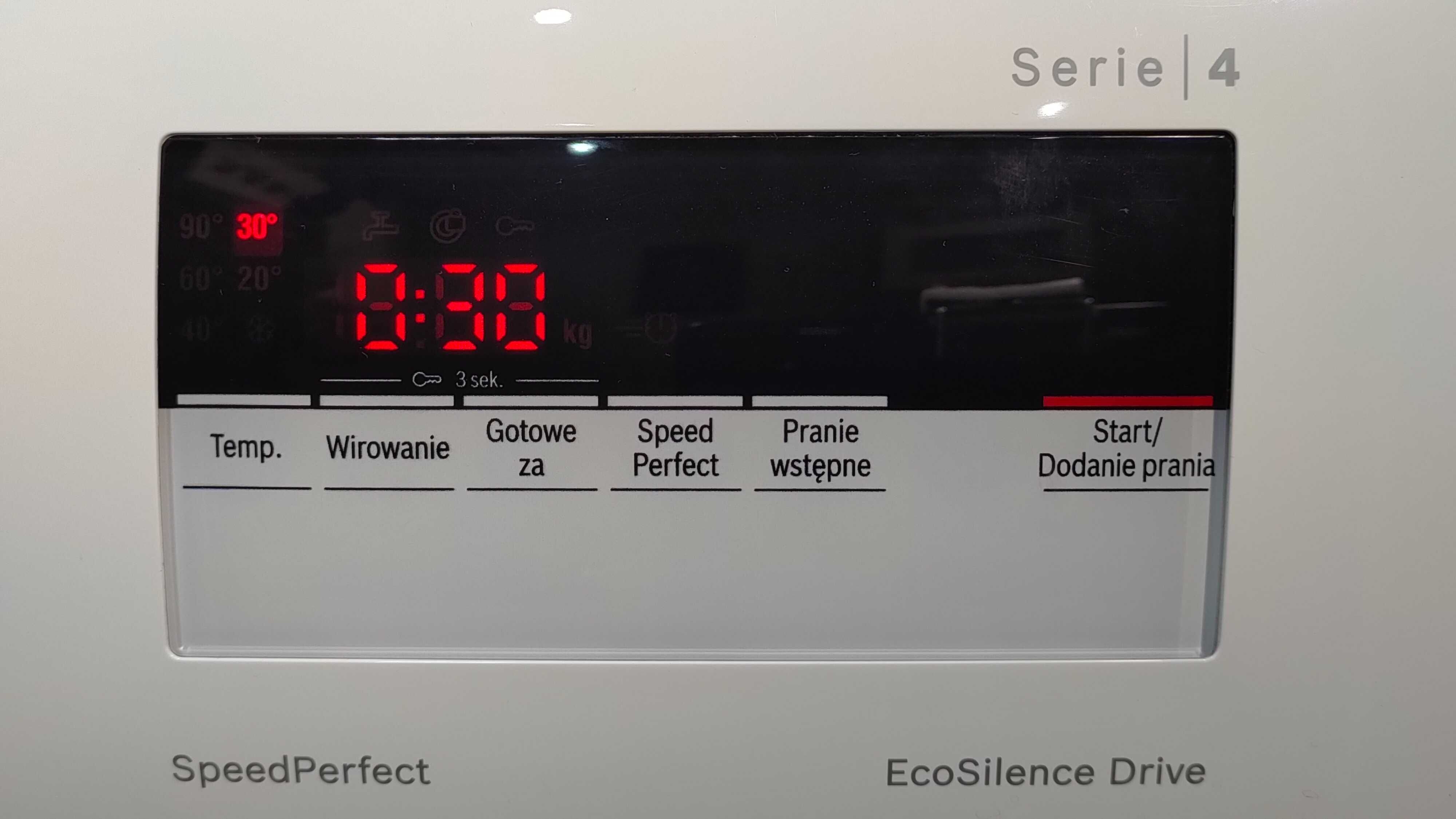 Pralka Bosch - wsad 8 kg/1200 obr./skracanie programów/inverter/dowóz