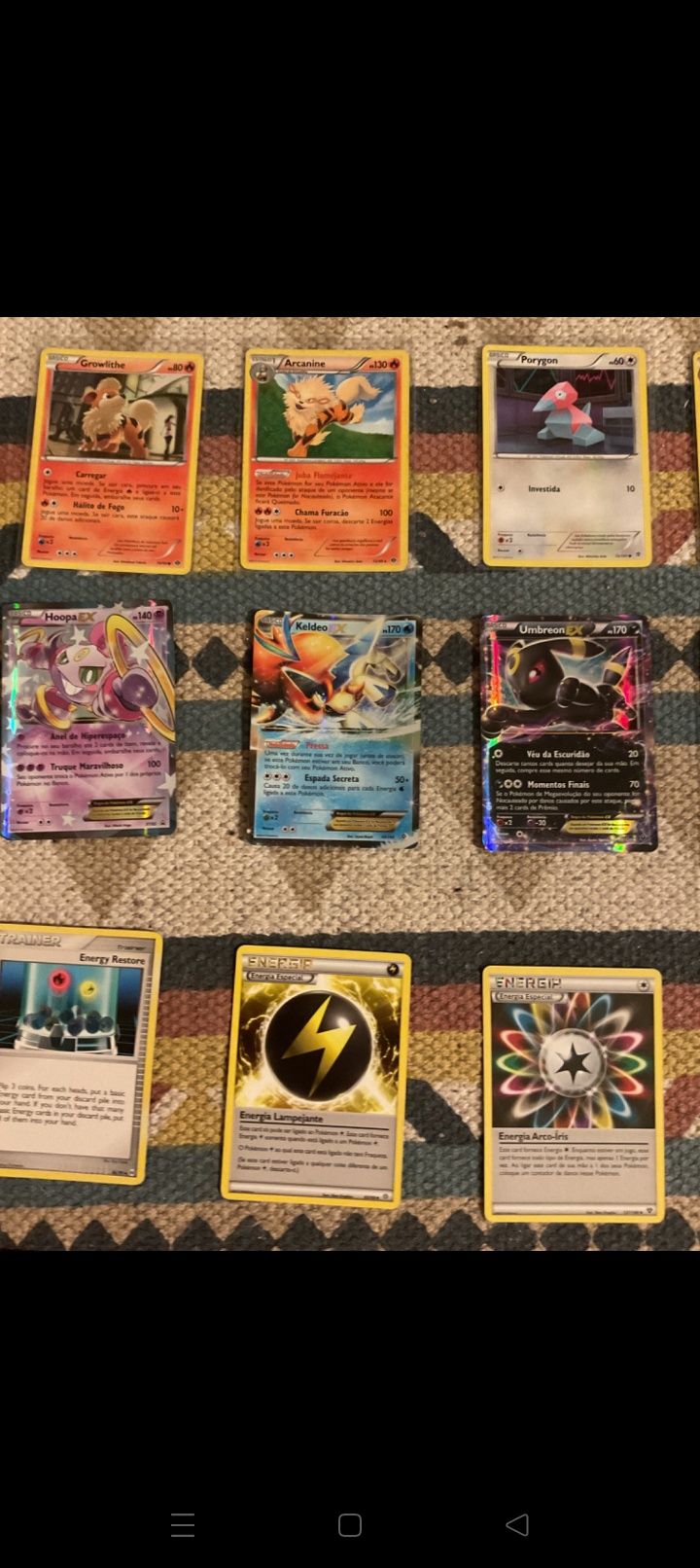 Cartas de pokémon