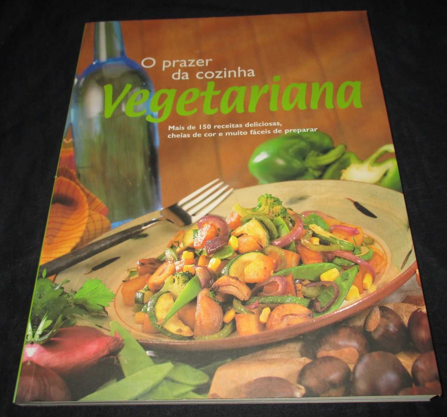 Livro O prazer da cozinha vegetariana Jane Donovan