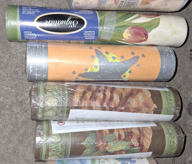 Paski dekoracyjne, bordery, mini tapeta