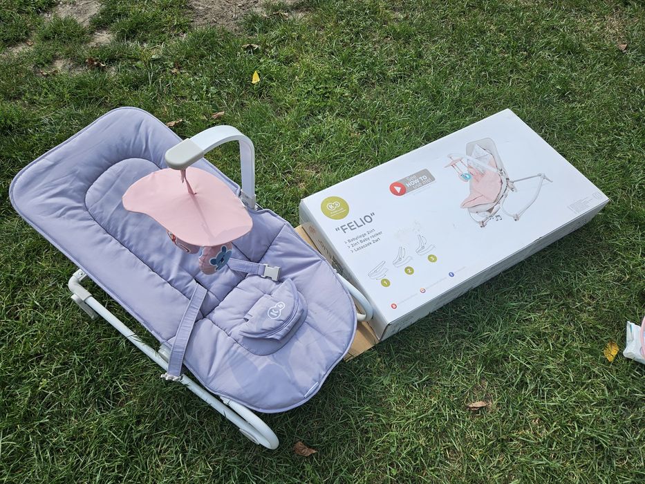 leżaczek bujaczek fotelik krzesełko kinderkraft