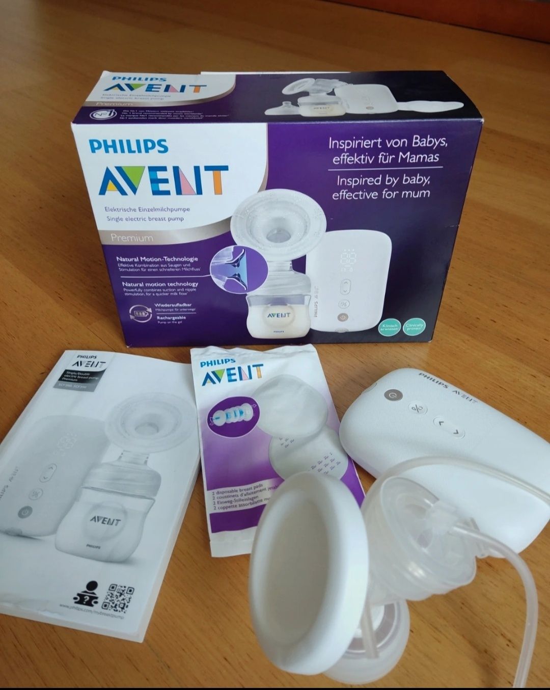 Bomba eléctrica tira-leite Philips Avent Premium ( novo modelo)