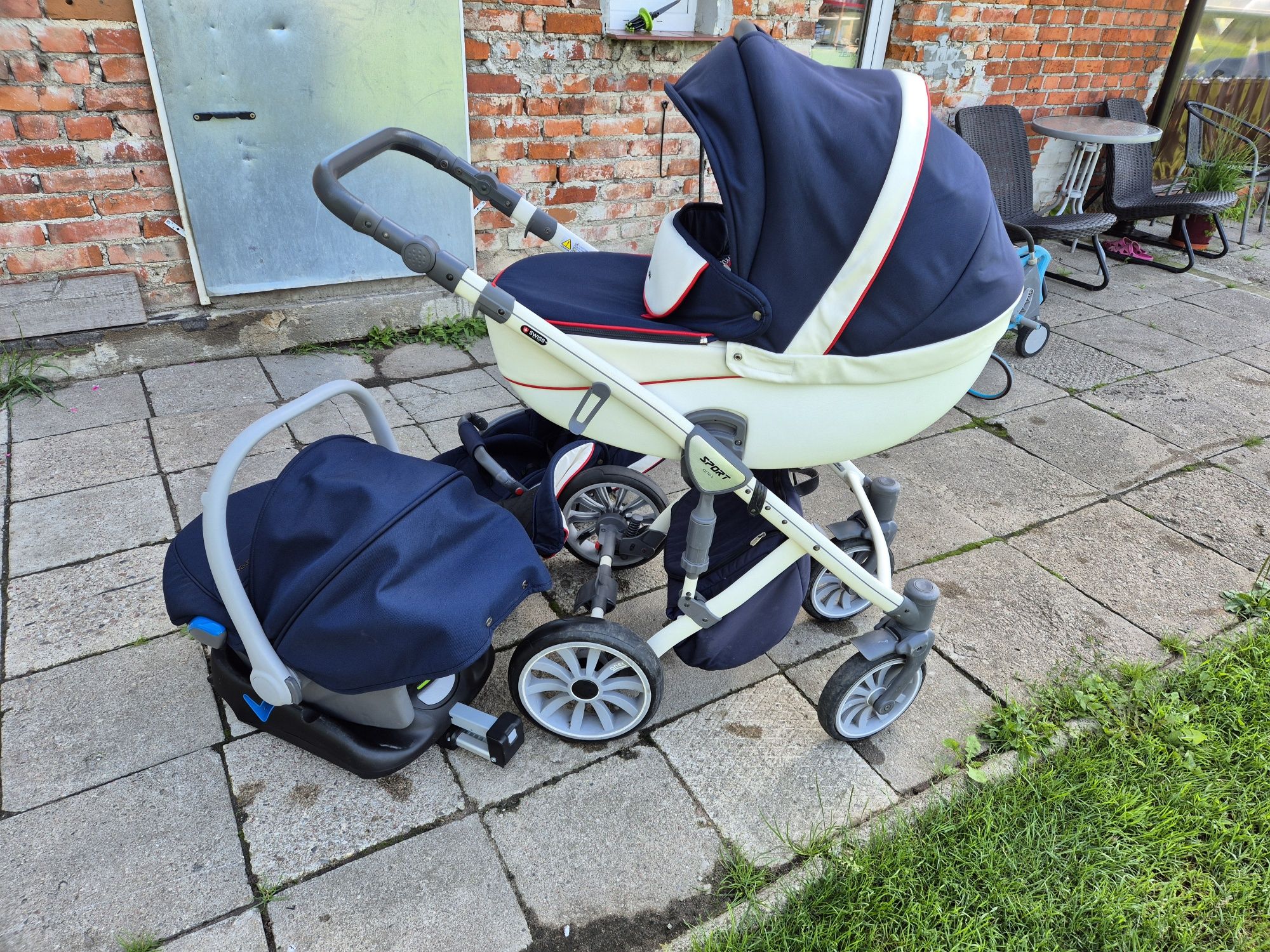 Wózek anex sport 3w1