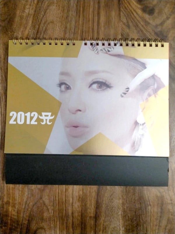 Ayumi Hamasaki Kalendarz na rok 2012 oryginał