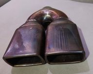 Końcówka wydechu końcówka tłumika – stal nierdzewna, podwójna, custom