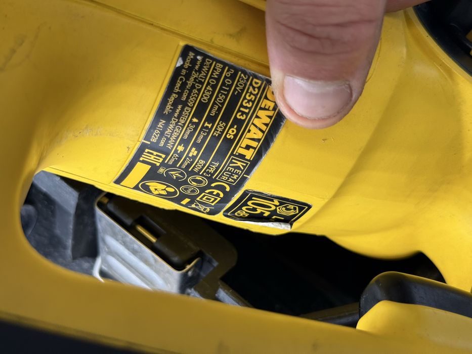 Перфоратор SDS-Plus DeWALT D25313  отбойник дрель